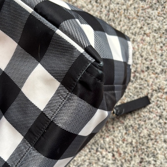 Kate Spade Black and White Checkered Tote Bag - Picture 12 of 15